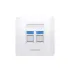 UGREEN NW144 (80182) Dual Port Wall Plate