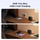 UGREEN PB511 (35604B) 30W 10000mAh Power Bank with Built-in Cable - Purple