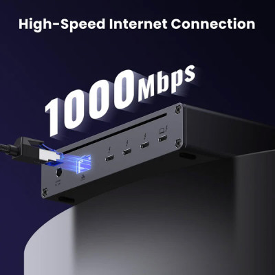 image of UGREEN Revodok Max 208 U708 (25053EU) 8-in-1 Docking Station with Spec and Price in BDT