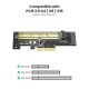 UGREEN CM302 (70503) M.2 NVMe to PCIe3.0x4 Express Card Adapter