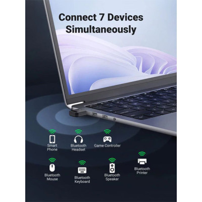 image of UGREEN CM591 (90225) USB Bluetooth 5.3 Adapter with Spec and Price in BDT