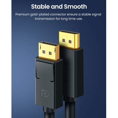 image of UGREEN DP102 (10212) 4K DisplayPort Cable - 3M with Spec and Price in BDT