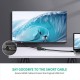 UGREEN HD107 (10140) HDMI Male to Female Cable - 0.5M