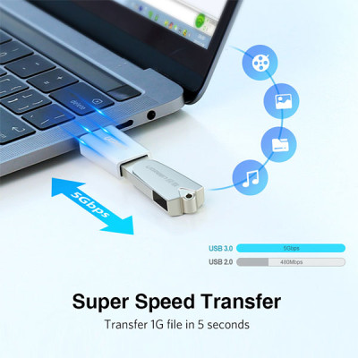 image of UGREEN US173 (30155) USB 3.1 Type-C to Type-A Adapter with Spec and Price in BDT