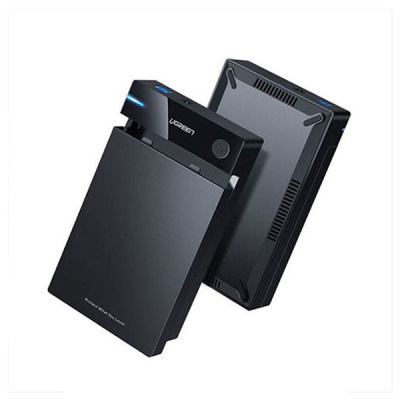 image of UGREEN US222 (50422) USB 3.0 B To 3.5”/2.5″ SATA Hard Driver Enclosure with Spec and Price in BDT