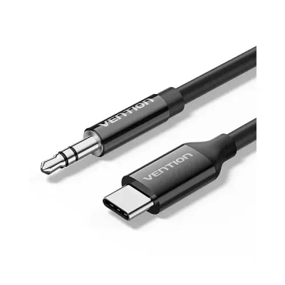 image of VENTION BIFBF USB-C Male to 3.5mm Male Audio Cable with DAC Adapter - 1M with Spec and Price in BDT