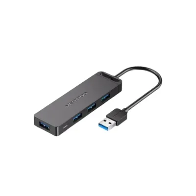 image of VENTION CHLHF 4-Port USB 3.0 Hub With Power Supply with Spec and Price in BDT