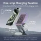 VENTION FGFH0 3‑in‑1 15W MagSafe Charger Stand - Gray