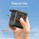Vention FJEB0 20W 3-Port USB(C+A+A) Universal Travel Adapter - Black