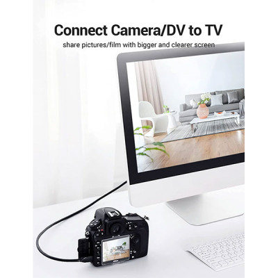 image of VENTION VAA-D02-B300 Mini HDMI Cable - 3M with Spec and Price in BDT