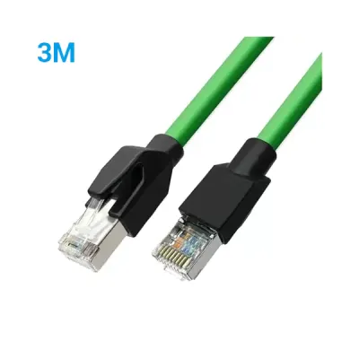image of VENTION IBPGI Cat6A SFTP Industrial Flexible Patch Cable - 3M with Spec and Price in BDT