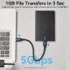 VENTION KPAB0 2.5 Inch SATA Hard Drive Enclosure