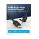 VENTION AARBG 90 Degree Right Angle HDMI Cable - 1.5M