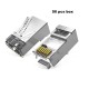 VENTION IDFR0-50 Cat.6A FTP RJ45 Modular Plug Transparent 50 Pack