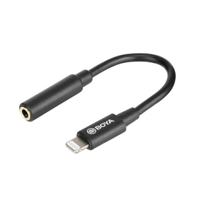 image of BOYA BY-K3 3.5mm TRRS (Female) to Lightning (Male) Audio Adapter with Spec and Price in BDT