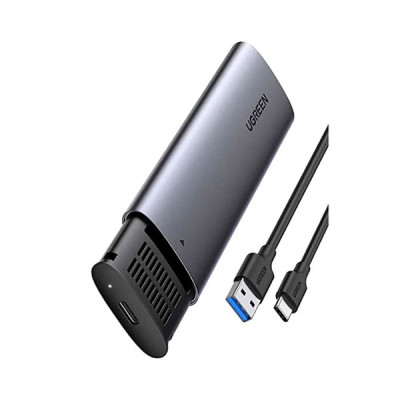 image of UGREEN CM400 (10903) USB-C to M.2 NGFF 5G SATA SSD Enclosure with Spec and Price in BDT