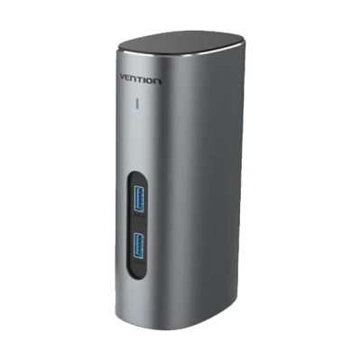 image of VENTION TPJH0-EU USB-C 12-in-1 Vertical Hub Docking Station with Spec and Price in BDT