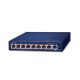 Planet GSD-908HP 8-Port Gigabit 100W PoE Unmanaged Switch 