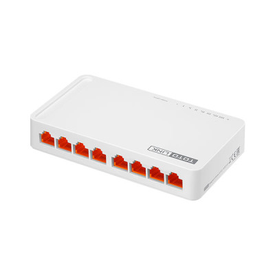 image of TOTOLINK S808G 8-Port Gigabit 10/100Mbps Desktop Switch with Spec and Price in BDT