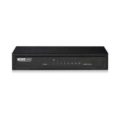 image of TOTOLINK SW804P 8-Port Gigabit 10/100Mbps PoE Switch with Spec and Price in BDT